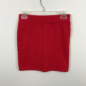 Forever 21 red miniskirt
